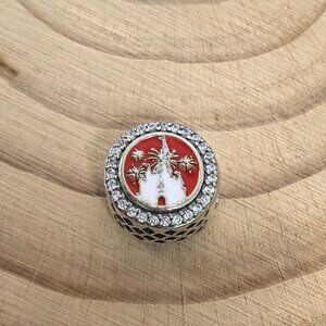 Pandora Disney Parks Exclusive 4th Of July USA Holiday Charm, S925 Silver